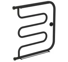 Полотенцесушитель водяной 600х600 темный титан муар Сунержа Лира +2 полки 15-4012-6060