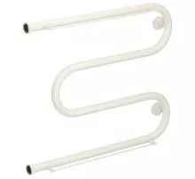 Полотенцесушитель водяной 500х650 белый глянец Сунержа М-образный +2 полки 12-4008-5065