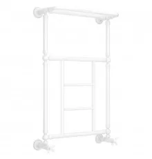 Полотенцесушитель водяной 860х500 белый глянец Сунержа Ренессанс 1452 12-0282-8650