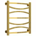 Полотенцесушитель водяной 600х500 золотой Сунержа Ажур 03-0255-6050