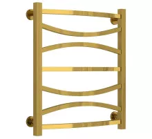Полотенцесушитель водяной 600х500 золотой Сунержа Ажур 03-0255-6050