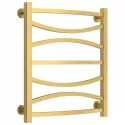 Полотенцесушитель водяной 600х500 золотой матовый Сунержа Ажур 032-0255-6050