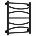 Полотенцесушитель водяной 600х500 черный матовый Сунержа Ажур 31-0255-6050