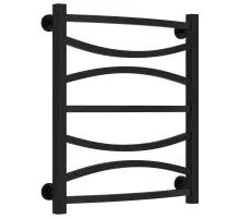 Полотенцесушитель водяной 600х500 черный матовый Сунержа Ажур 31-0255-6050