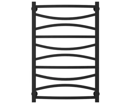 Приобрести Полотенцесушитель водяной 800х500 черный матовый Сунержа Ажур 31-0255-8050 в магазине сантехники Santeh-Crystal.ru