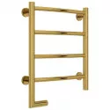 Полотенцесушитель электрический 500х400 золотой МЭМ левый Сунержа Галант 2.0 03-5200-5040