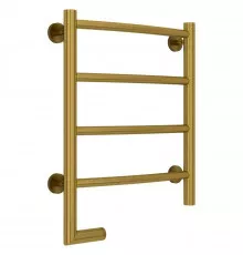 Полотенцесушитель электрический 500х400 состаренная латунь МЭМ левый Сунержа Галант 2.0 051-5200-504