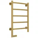 Полотенцесушитель электрический 600х400 золотой матовый МЭМ левый Сунержа Галант 2.0 032-5200-6040