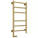 Полотенцесушитель электрический 800х400 золотой матовый МЭМ левый Сунержа Галант 2.0 032-5200-8040