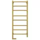 Купить Полотенцесушитель электрический 1000х400 золотой МЭМ левый Сунержа Галант 2.0 03-5200-1040 в магазине сантехники Santeh-Crystal.ru
