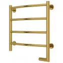 Полотенцесушитель электрический 500х500 золотой МЭМ правый Сунержа Галант 2.0 03-5201-5050