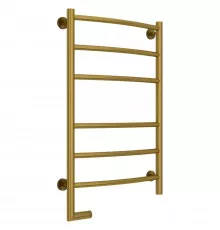 Полотенцесушитель электрический 800х500 состаренная латунь МЭМ левый Сунержа Галант 2.0 051-5200-8050