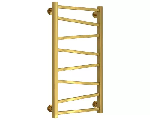 Купить Полотенцесушитель водяной 800х400 золотой Сунержа Сирокко 03-0253-8040 в магазине сантехники Santeh-Crystal.ru