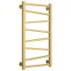 Купить Полотенцесушитель водяной 800х400 золотой матовый Сунержа Сирокко 032-0253-8040 в магазине сантехники Santeh-Crystal.ru