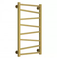 Полотенцесушитель водяной 800х400 состаренная латунь Сунержа Сирокко 051-0253-8040