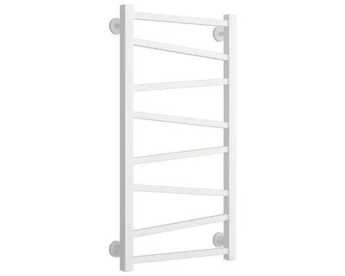 Купить Полотенцесушитель водяной 800х400 белый матовый Сунержа Сирокко 30-0253-8040 в магазине сантехники Santeh-Crystal.ru