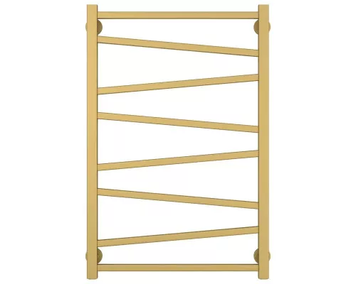 Приобрести Полотенцесушитель водяной 800х500 золотой матовый Сунержа Сирокко 032-0253-8050 в магазине сантехники Santeh-Crystal.ru