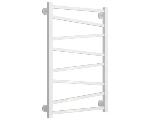 Купить Полотенцесушитель водяной 800х500 белый глянец Сунержа Сирокко 12-0253-8050 в магазине сантехники Santeh-Crystal.ru
