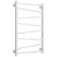 Купить Полотенцесушитель водяной 800х500 белый глянец Сунержа Сирокко 12-0253-8050 в магазине сантехники Santeh-Crystal.ru