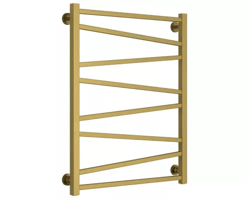 Заказать Полотенцесушитель водяной 800х600 состаренная латунь Сунержа Сирокко 051-0253-8060 в магазине сантехники Santeh-Crystal.ru