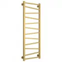 Полотенцесушитель водяной 1200х400 золотой матовый Сунержа Сирокко 032-0253-1240