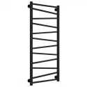 Полотенцесушитель водяной 1200х500 черный матовый Сунержа Сирокко 31-0253-1250