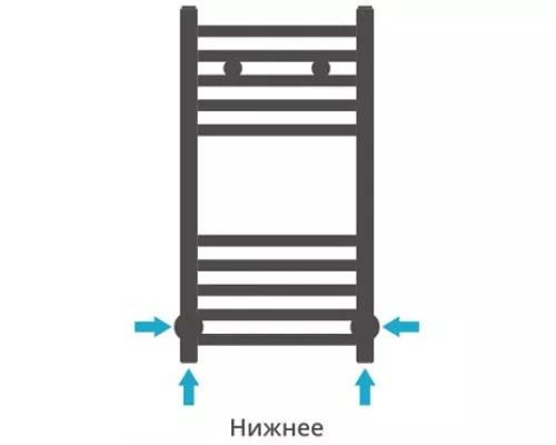 Купить Полотенцесушитель водяной 600х300 сатин Сунержа Модус 071-0250-6030 в магазине сантехники Santeh-Crystal.ru