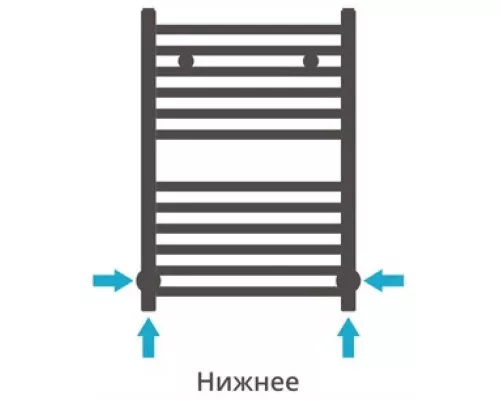 Купить Полотенцесушитель водяной 600х400 темный титан муар Сунержа Модус 15-0250-6040 в магазине сантехники Santeh-Crystal.ru