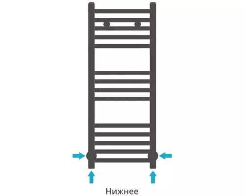 Заказать Полотенцесушитель водяной 800х300 золотой матовый Сунержа Модус 032-0250-8030 в магазине сантехники Santeh-Crystal.ru