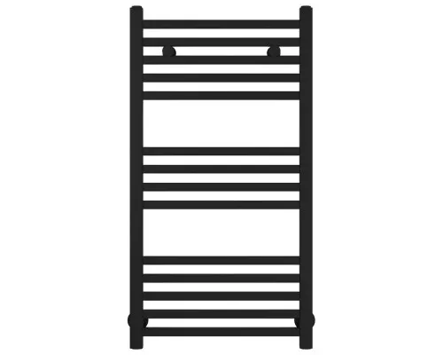 Заказать Полотенцесушитель водяной 800х400 черный матовый Сунержа Модус 31-0250-8040 в магазине сантехники Santeh-Crystal.ru