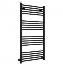 Полотенцесушитель водяной 1200х600 черный матовый Сунержа Модус 31-0250-1260