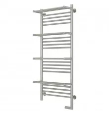 Полотенцесушитель электрический 1200х500 сатин МЭМ правый Сунержа Богема с полкой 2.0 071-5209-1250