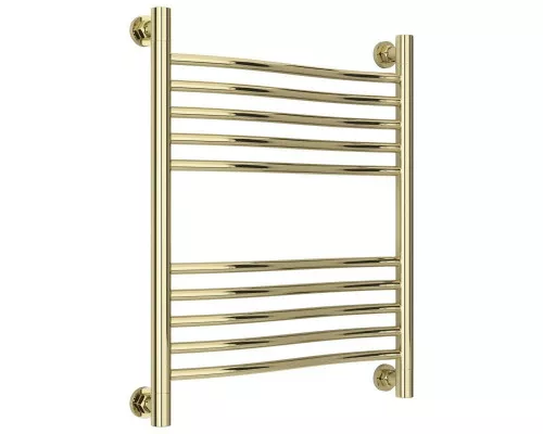 Купить Полотенцесушитель водяной 600х500 шампань Сунержа Флюид+ 020-0222-6050 в магазине сантехники Santeh-Crystal.ru