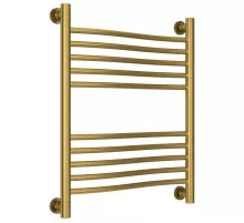 Полотенцесушитель водяной 600х500 состаренная латунь Сунержа Флюид+ 051-0222-6050