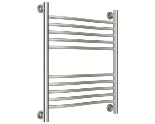 Приобрести Полотенцесушитель водяной 600х500 сатин Сунержа Флюид+ 071-0222-6050 в магазине сантехники Santeh-Crystal.ru