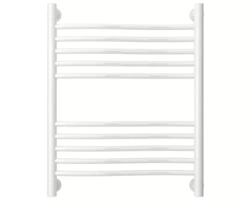 Приобрести Полотенцесушитель водяной 600х500 белый глянец Сунержа Флюид+ 12-0222-6050 в магазине сантехники Santeh-Crystal.ru