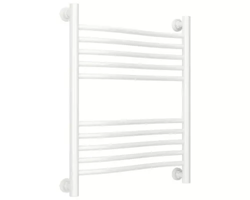 Приобрести Полотенцесушитель водяной 600х500 белый глянец Сунержа Флюид+ 12-0222-6050 в магазине сантехники Santeh-Crystal.ru