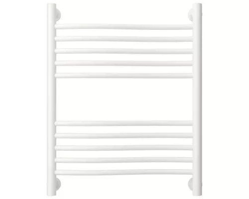 Заказать Полотенцесушитель водяной 600х500 белый матовый Сунержа Флюид+ 30-0222-6050 в магазине сантехники Santeh-Crystal.ru