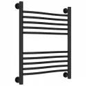 Полотенцесушитель водяной 600х500 черный матовый Сунержа Флюид+ 31-0222-6050