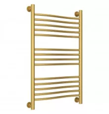Полотенцесушитель водяной 800х500 золотой матовый Сунержа Флюид+ 032-0222-8050