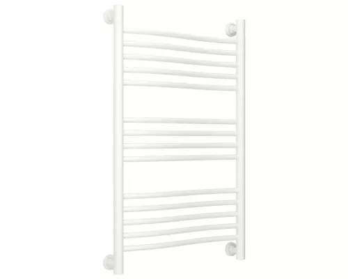 Купить Полотенцесушитель водяной 800х500 белый матовый Сунержа Флюид+ 30-0222-8050 в магазине сантехники Santeh-Crystal.ru