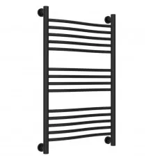 Полотенцесушитель водяной 800х500 черный матовый Сунержа Флюид+ 31-0222-8050
