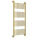 Полотенцесушитель водяной 1200х500 золотой Сунержа Флюид+ 03-0222-1250