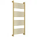 Полотенцесушитель водяной 1200х500 золотой матовый Сунержа Флюид+ 032-0222-1250