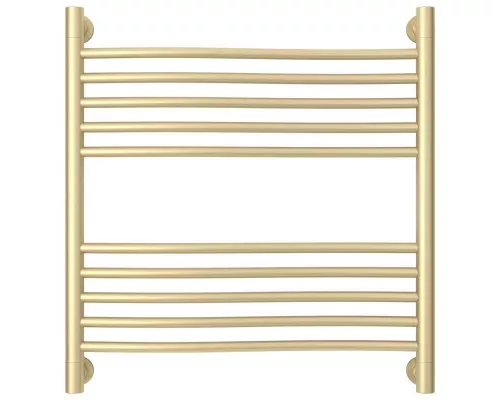 Приобрести Полотенцесушитель водяной 600х600 шампань матовая Сунержа Флюид+ 022-0222-6060 в магазине сантехники Santeh-Crystal.ru