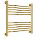 Полотенцесушитель водяной 600х600 золотой Сунержа Флюид+ 03-0222-6060