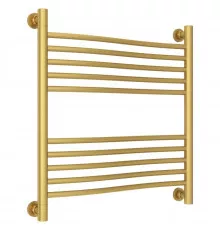 Полотенцесушитель водяной 600х600 золотой матовый Сунержа Флюид+ 032-0222-6060