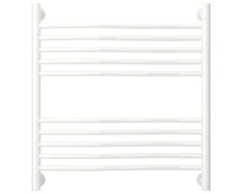 Приобрести Полотенцесушитель водяной 600х600 белый глянец Сунержа Флюид+ 12-0222-6060 в магазине сантехники Santeh-Crystal.ru