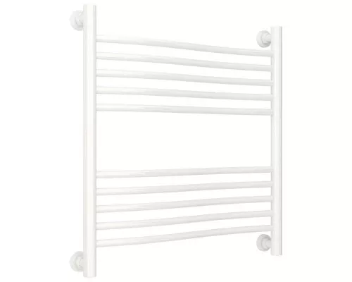 Приобрести Полотенцесушитель водяной 600х600 белый глянец Сунержа Флюид+ 12-0222-6060 в магазине сантехники Santeh-Crystal.ru