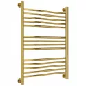 Полотенцесушитель водяной 800х600 золотой Сунержа Флюид+ 03-0222-8060